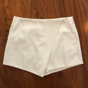 White Dress Shorts